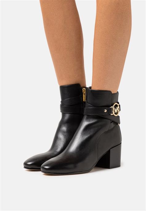 michael kors rory bootie black|michael kors ankle boots.